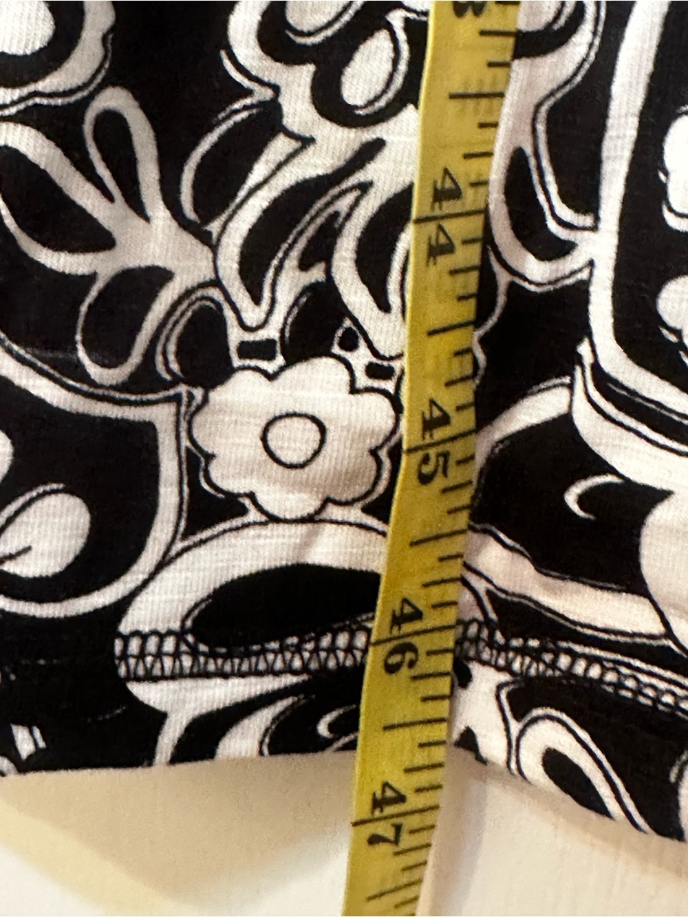Talbots Black & White Floral-Print Sleeveless Maxi Dress - Picture 6 of 9
